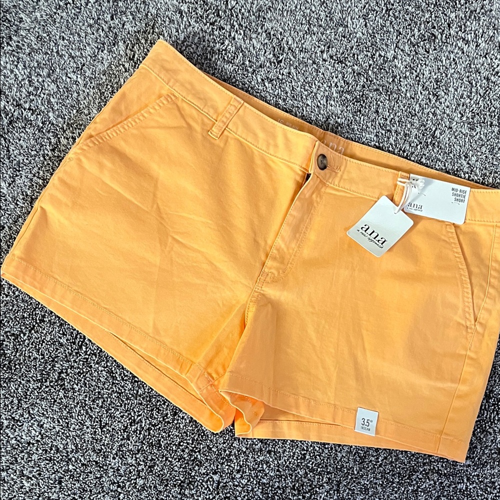 a.n.a Twill Shorts Chino Shorts Bright Color Cotton Shorts